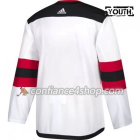 Adidas Maillot de Hockey New Jersey Devils Blank Blanc Authentic - Enfant